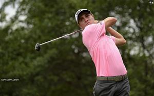 Golfer, Justin Thomas who experienced a breakout 2017, winning 4 PGA Tour events